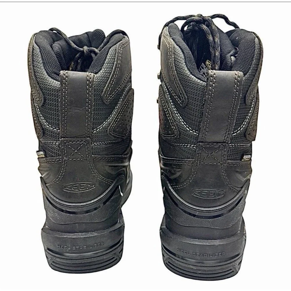KEEN CSA Philadelphia+ 8” Insulated WP Carbon Fiber Toe Work Boots 9EE Black